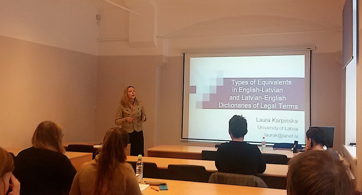 Vieslekcija Ekonomikas un kultūras augstskolas studiju programmas „Tulkošana” studentiem